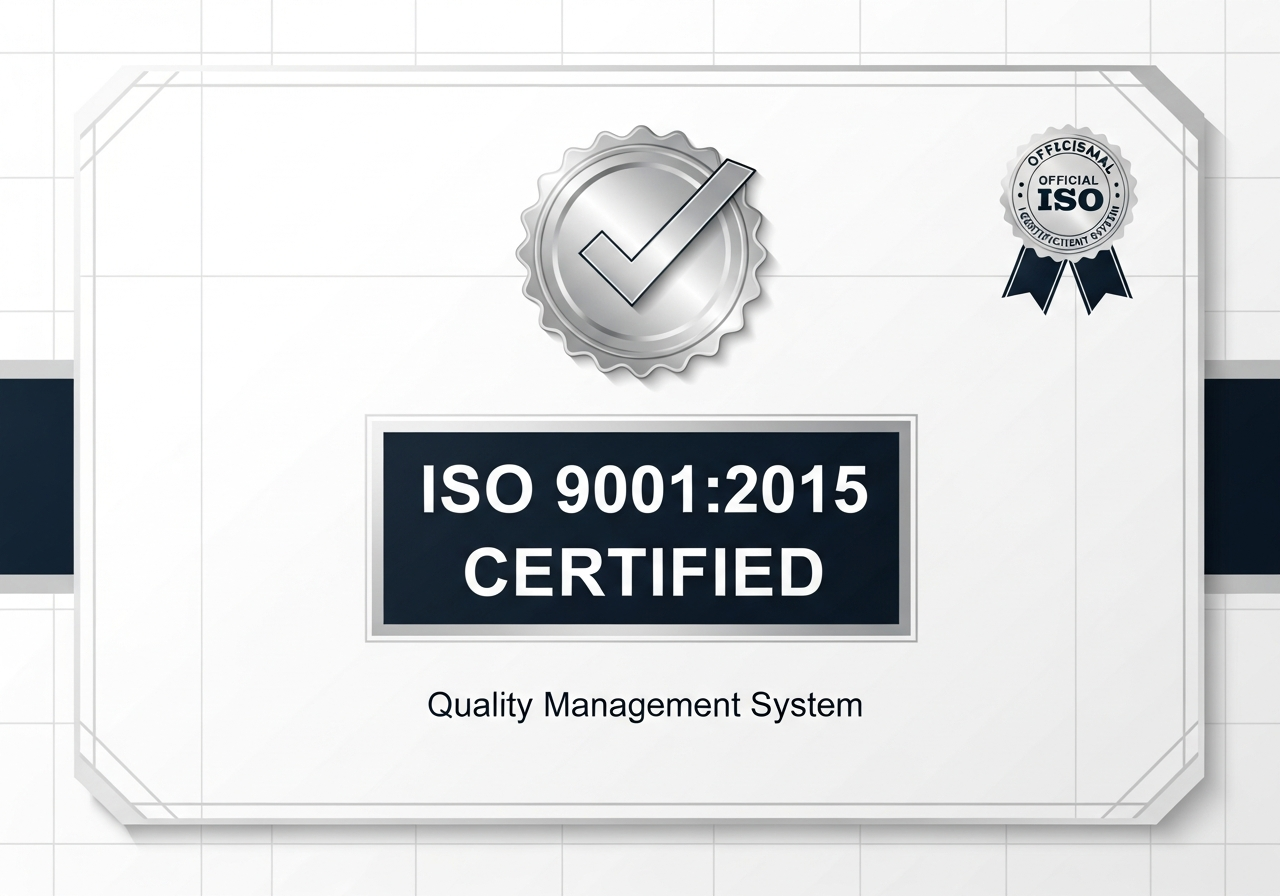ISO 9001:2015 Certified